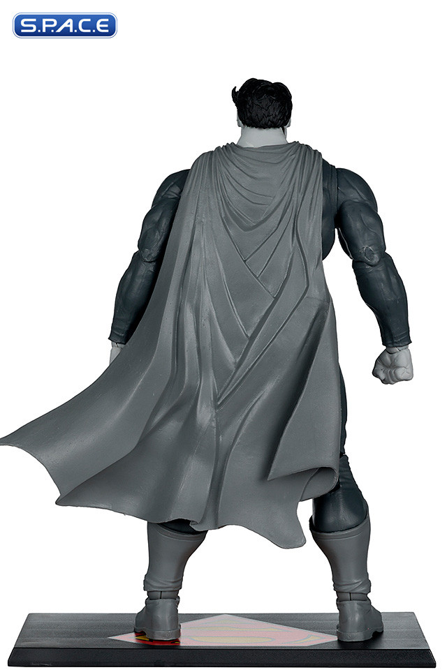 Superman from The Dark Knight Returns - black & white Accent Edition (DC Multiverse)