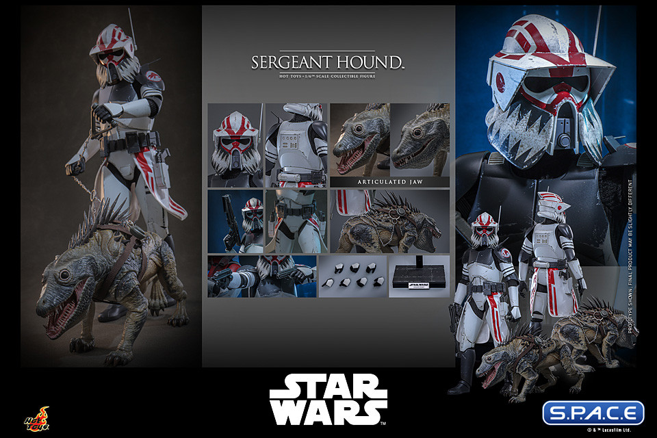 1/6 Scale Sergeant Hound TV Masterpiece TMS167 (Star Wars - The Clone Wars)