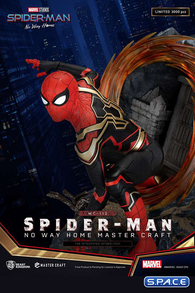 The Integrated Spider-Man Master Craft Statue (Spider-Man: No Way Home)