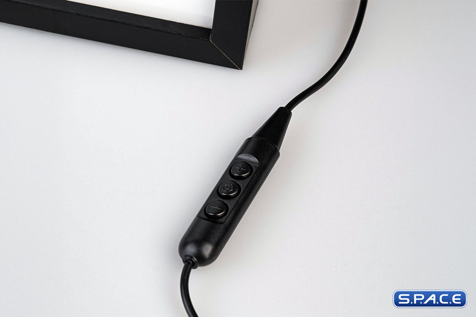 Super Saiyan blue Son Goku & Vegeta framed LED Print (Dragon Ball Super)