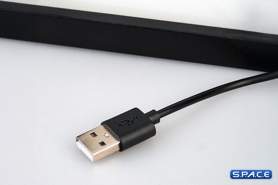 Super Saiyan blue Son Goku & Vegeta framed LED Print (Dragon Ball Super)