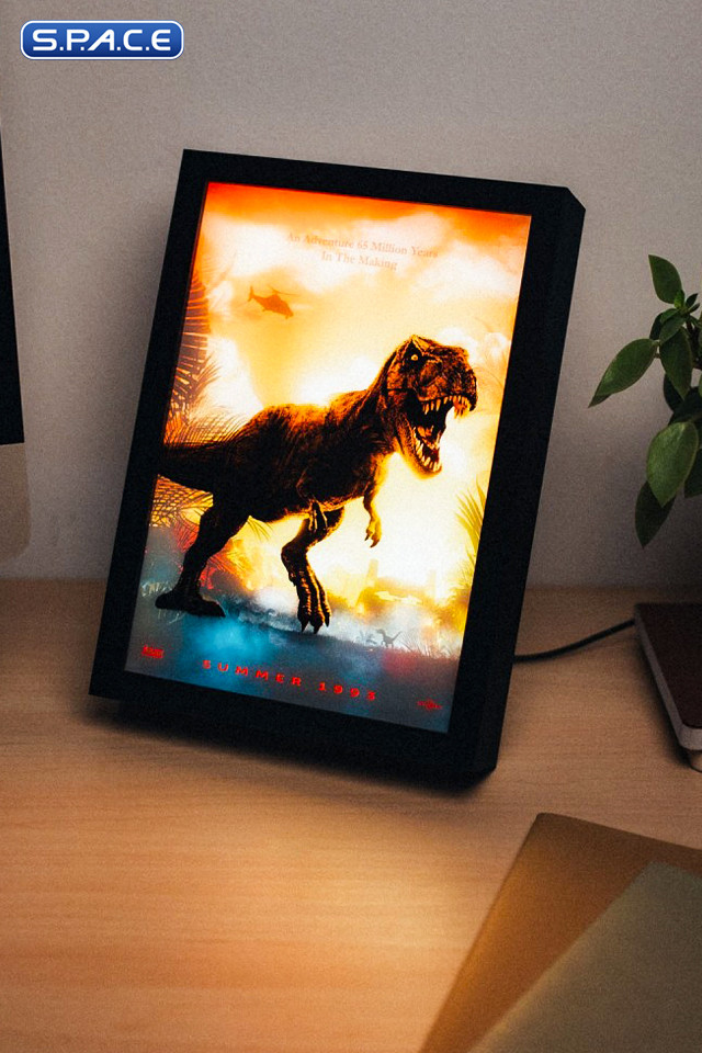 Jurassic Park framed LED Print (Jurassic Park)