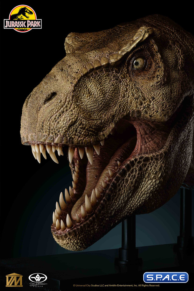 1/2 Scale T-Rex Head Replica (Jurassic Park)