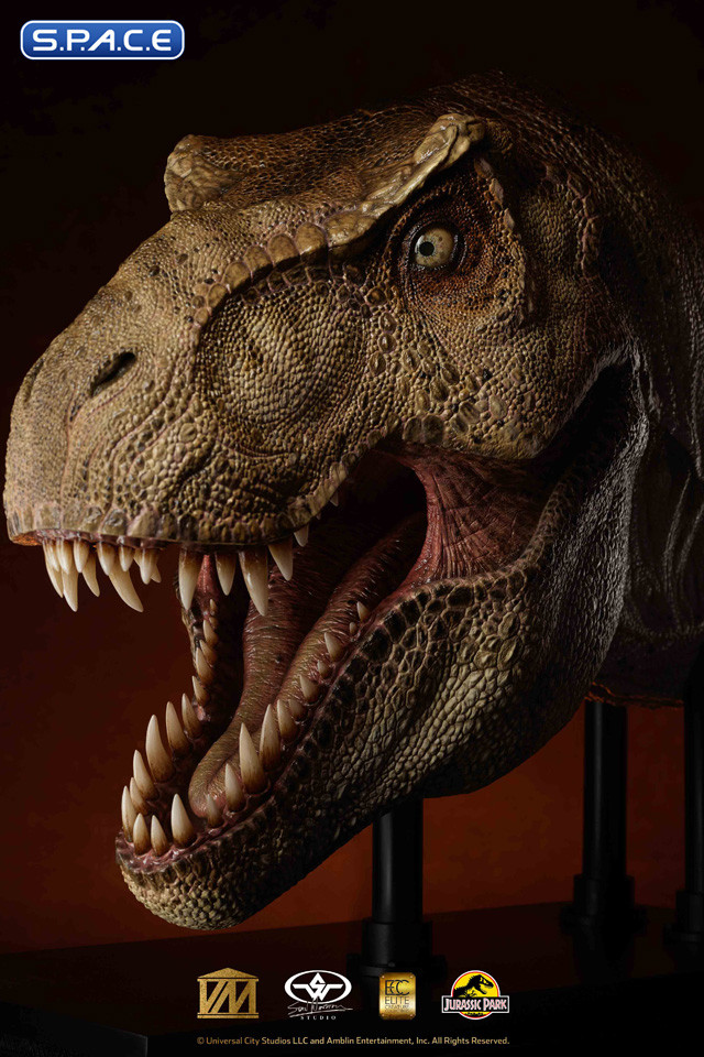 1/2 Scale T-Rex Head Replica (Jurassic Park)