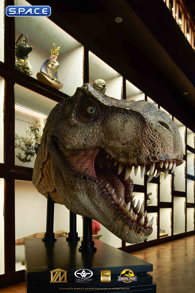 1/2 Scale T-Rex Head Replica (Jurassic Park)
