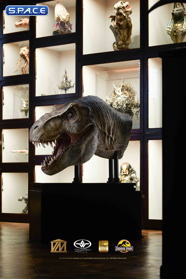 1/2 Scale T-Rex Head Replica (Jurassic Park)