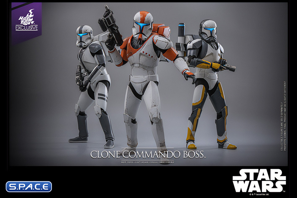1/6 Scale Clone Commando Boss TV Masterpiece TMS151 (Star Wars - The Clone Wars)