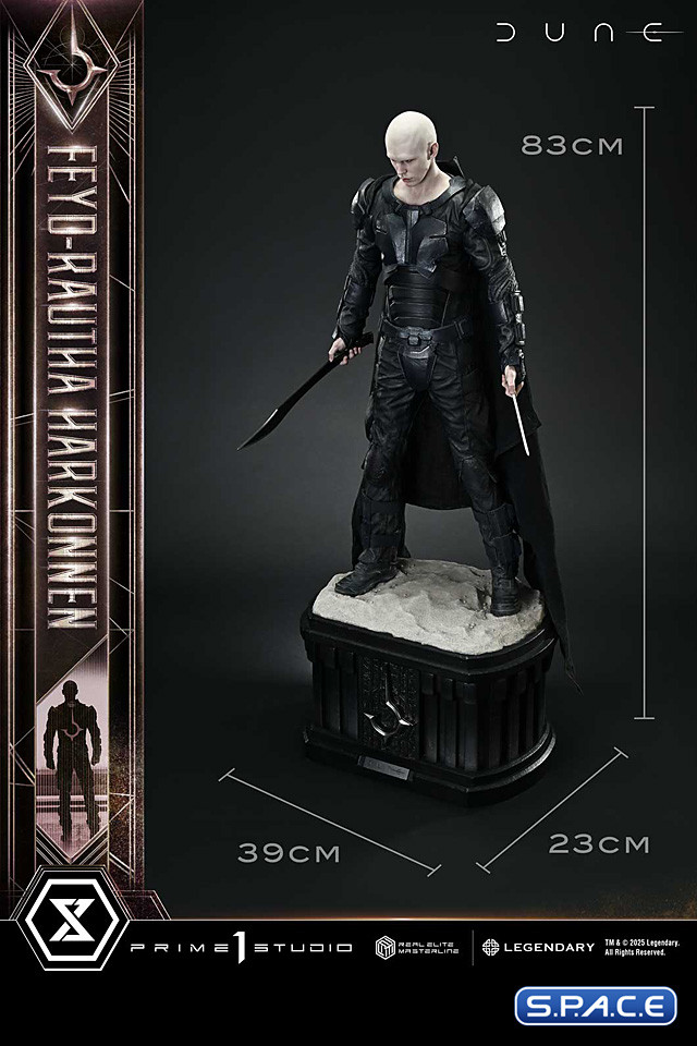 1/3 Scale Feyd-Rautha Harkonnen Deluxe Real Elite Masterline Statue - Bonus Version (Dune: Part Two)