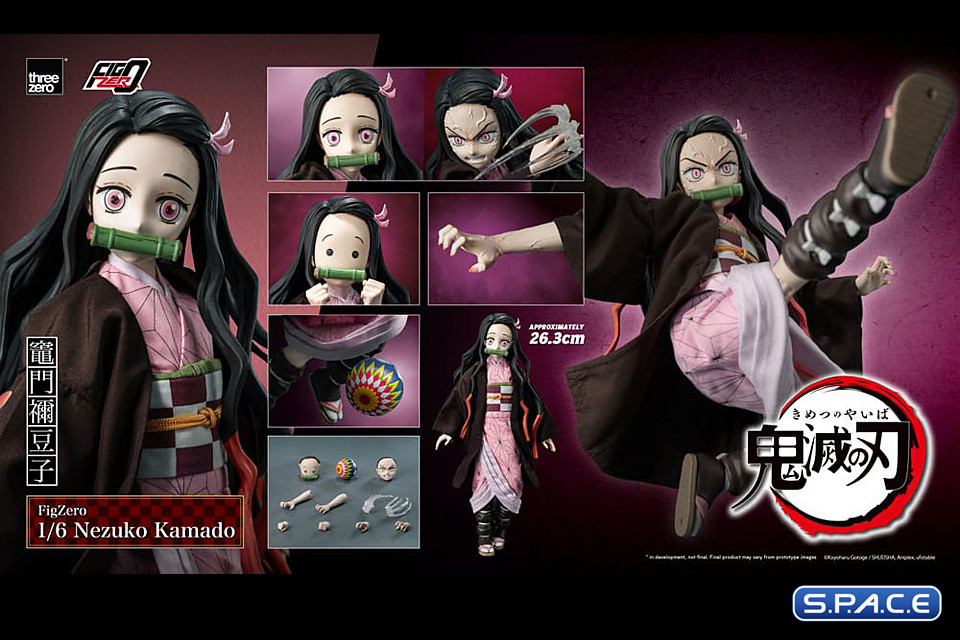 1/6 Scale FigZero Nezuko Kamado (Demon Slayer: Kimetsu no Yaiba)