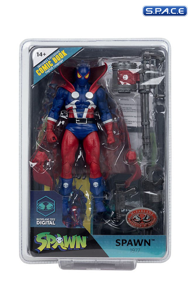 Spawn 1977 red & blue Suit - Platinum Edition (Spawn)