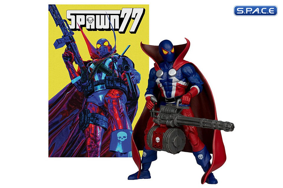 Spawn 1977 red & blue Suit - Platinum Edition (Spawn)