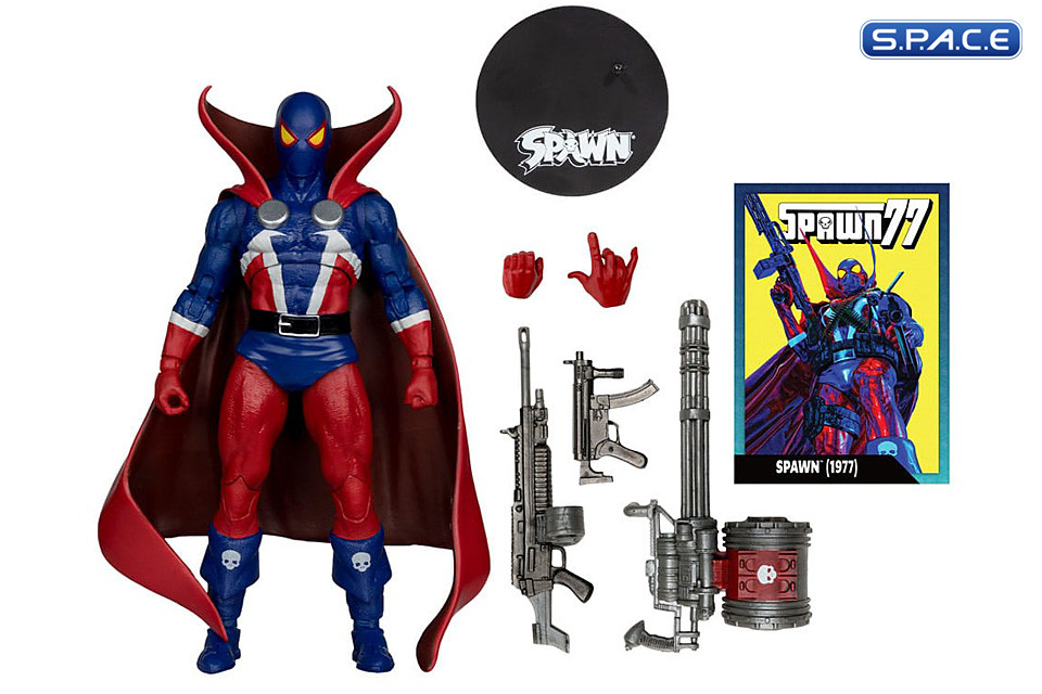 Spawn 1977 red & blue Suit - Platinum Edition (Spawn)