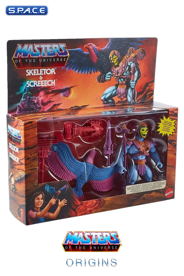 Skeletor & Screeech 2-Pack (MOTU Origins)