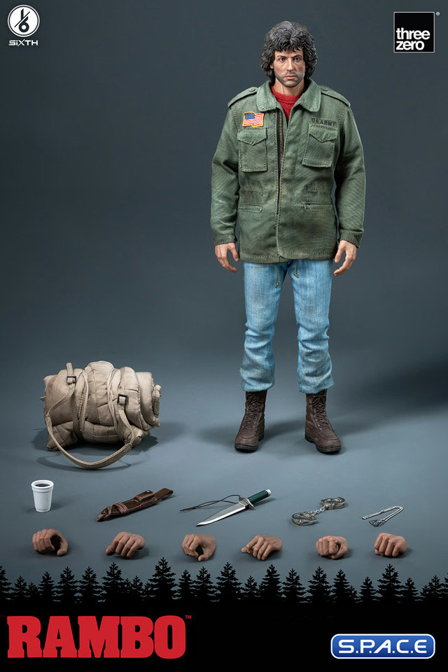 1/6 Scale John Rambo - Field Jacket Version (Rambo: First Blood)