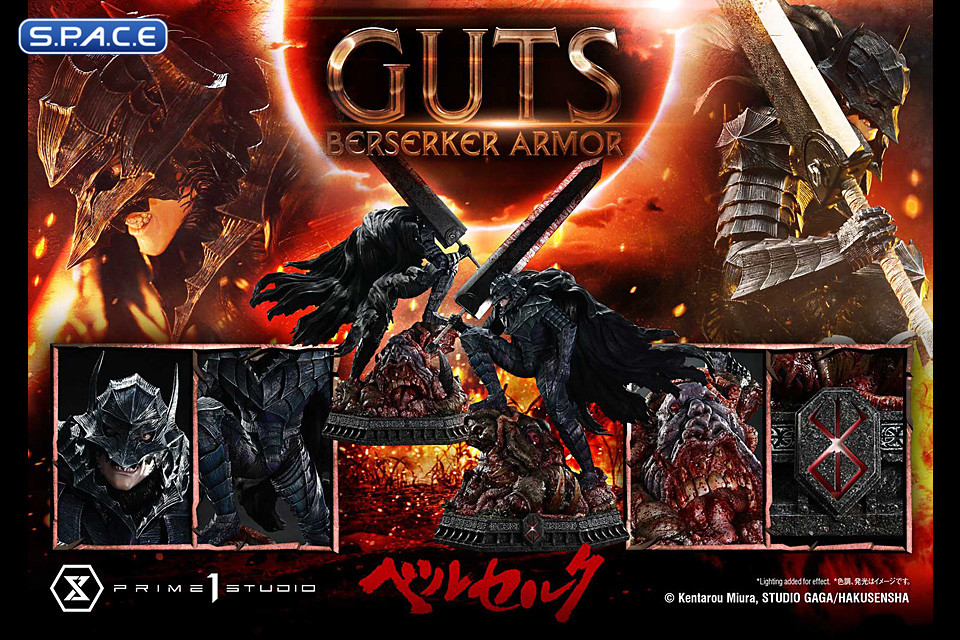 1/4 Scale Guts Berserker Armor Ultimate Premium Masterline Statue (Berserk)