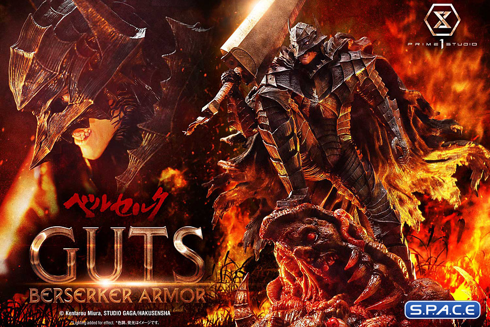 1/4 Scale Guts Berserker Armor Ultimate Premium Masterline Statue (Berserk)