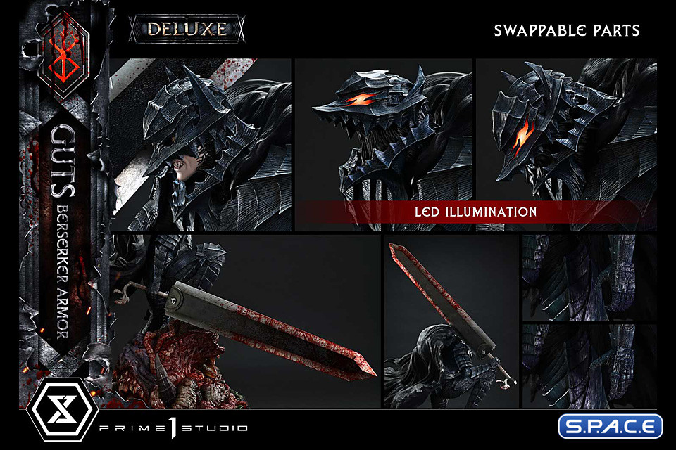 1/4 Scale Guts Berserker Armor Deluxe Ultimate Premium Masterline Statue - Bonus Version (Berserk)