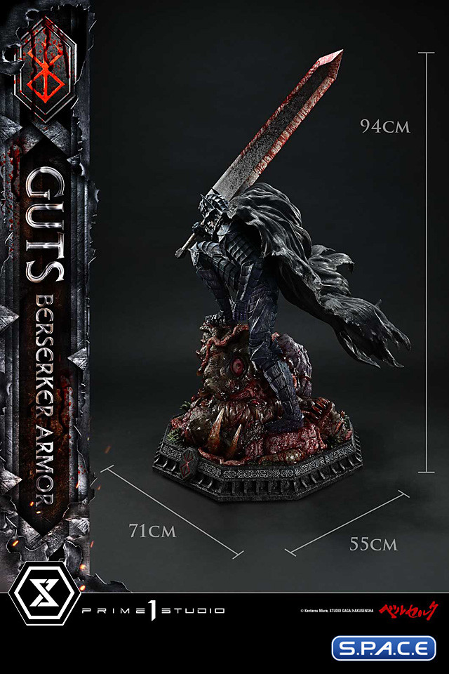 1/4 Scale Guts Berserker Armor Deluxe Ultimate Premium Masterline Statue - Bonus Version (Berserk)