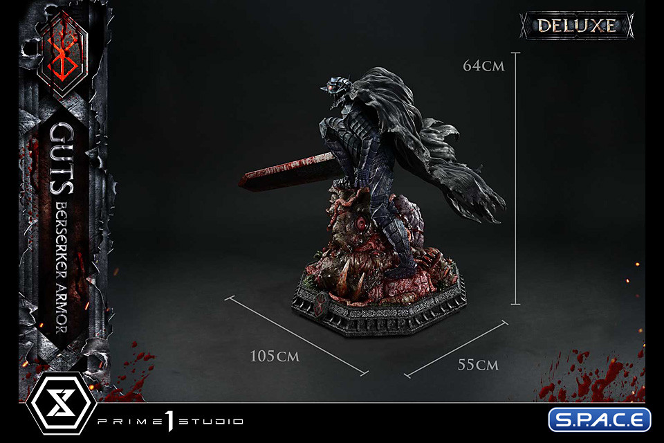 1/4 Scale Guts Berserker Armor Deluxe Ultimate Premium Masterline Statue - Bonus Version (Berserk)