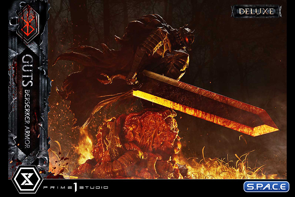 1/4 Scale Guts Berserker Armor Deluxe Ultimate Premium Masterline Statue - Bonus Version (Berserk)