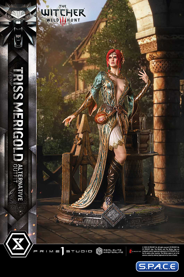 1/4 Scale Triss Merigold Alternative Outfit Real Elite Masterline Statue - Bonus Version (The Witcher 3: Wild Hunt)
