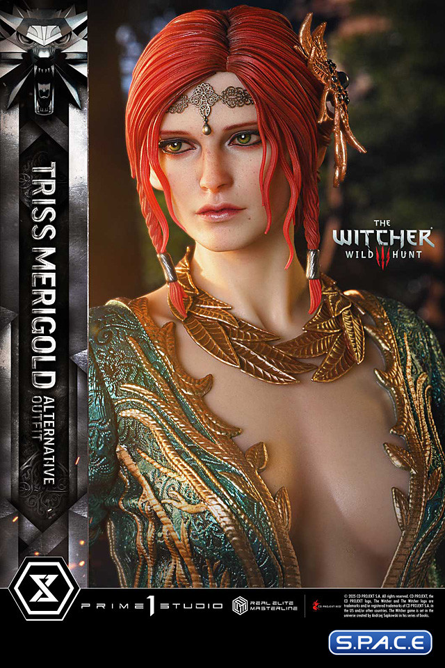 1/4 Scale Triss Merigold Alternative Outfit Real Elite Masterline Statue - Bonus Version (The Witcher 3: Wild Hunt)