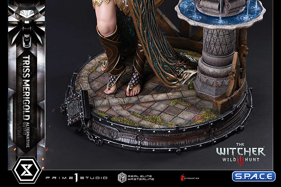 1/4 Scale Triss Merigold Alternative Outfit Real Elite Masterline Statue - Bonus Version (The Witcher 3: Wild Hunt)