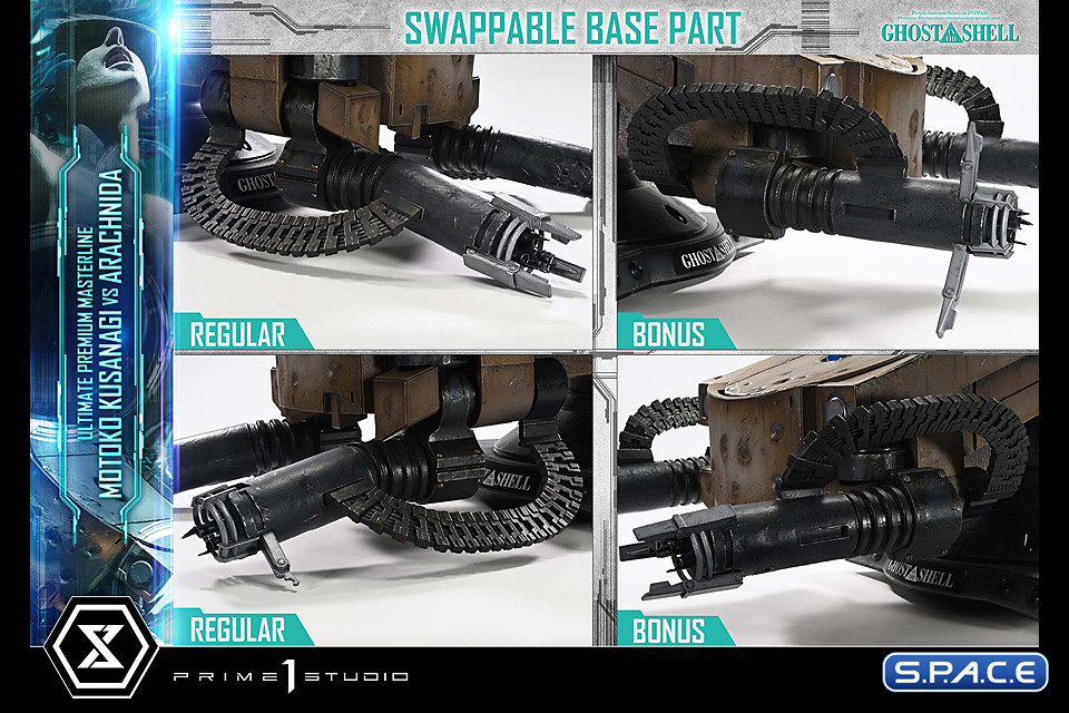 1/4 Scale Motoko Kusanagi vs. Arachnida Ultimate Premium Masterline Statue - Bonus Version (Ghost in the Shell)