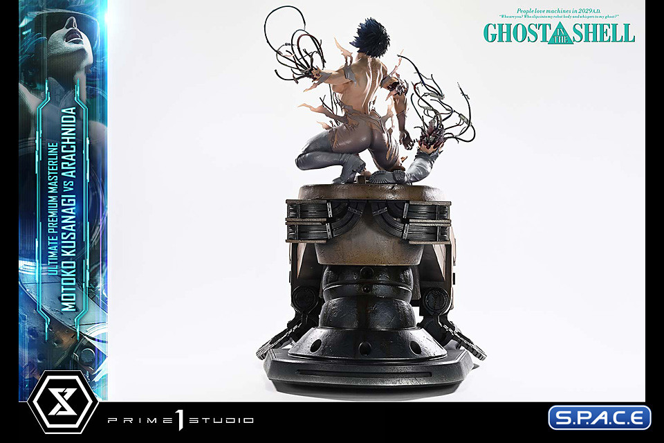 1/4 Scale Motoko Kusanagi vs. Arachnida Ultimate Premium Masterline Statue - Bonus Version (Ghost in the Shell)
