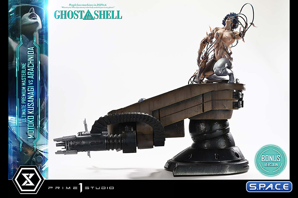 1/4 Scale Motoko Kusanagi vs. Arachnida Ultimate Premium Masterline Statue - Bonus Version (Ghost in the Shell)
