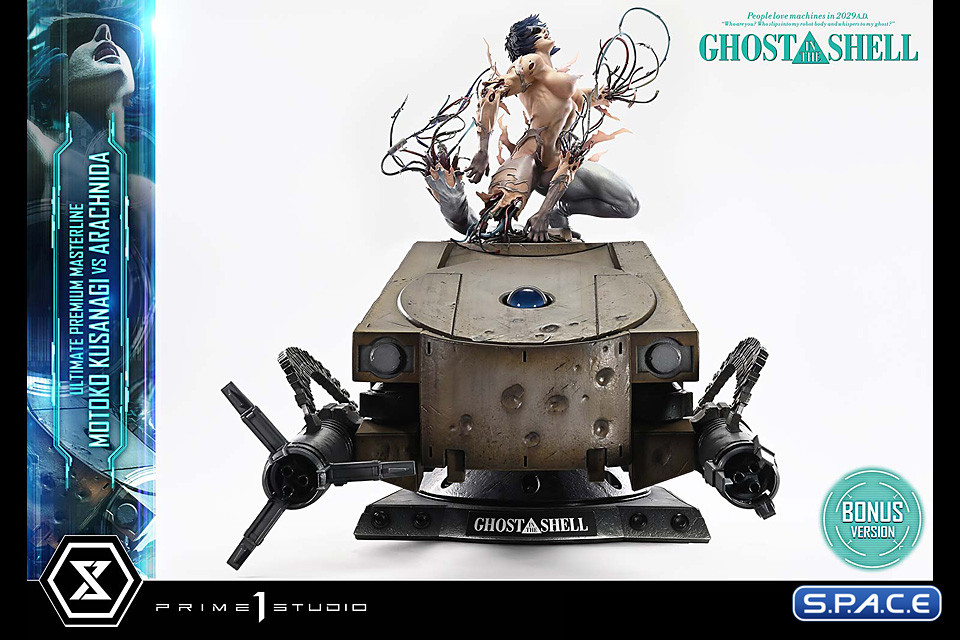 1/4 Scale Motoko Kusanagi vs. Arachnida Ultimate Premium Masterline Statue - Bonus Version (Ghost in the Shell)