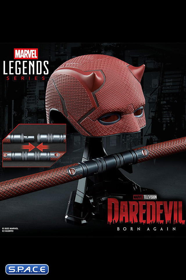 Daredevil Mask & Billy Club (Daredevil: Born Again)
