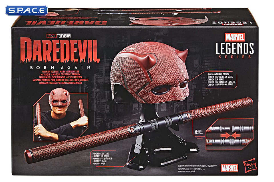 Daredevil Mask & Billy Club (Daredevil: Born Again)