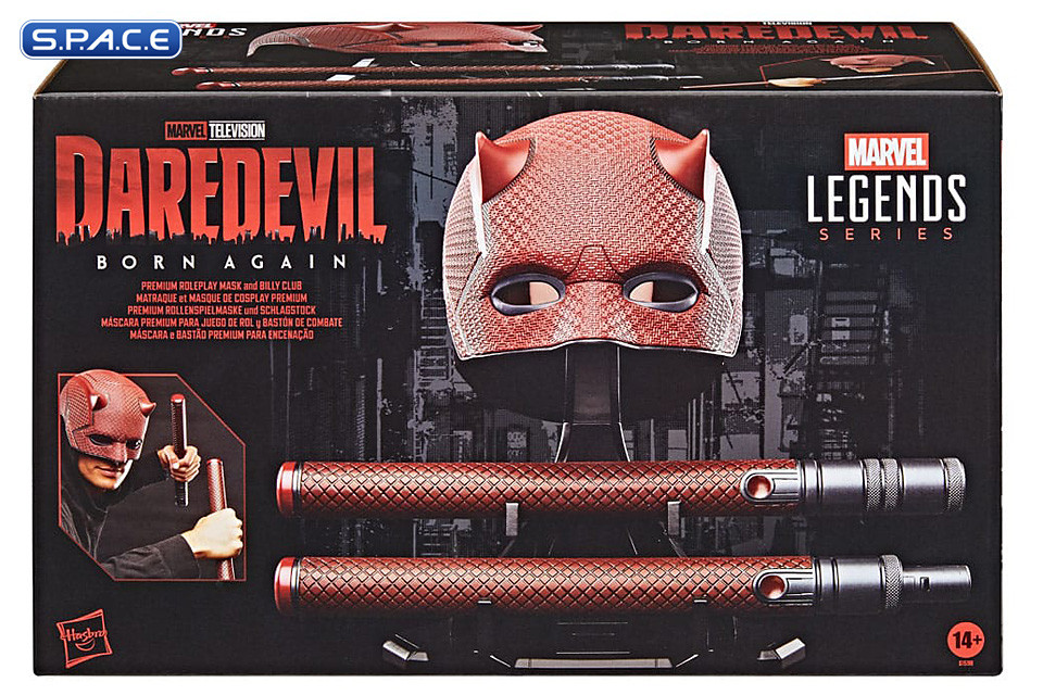 Daredevil Mask & Billy Club (Daredevil: Born Again)