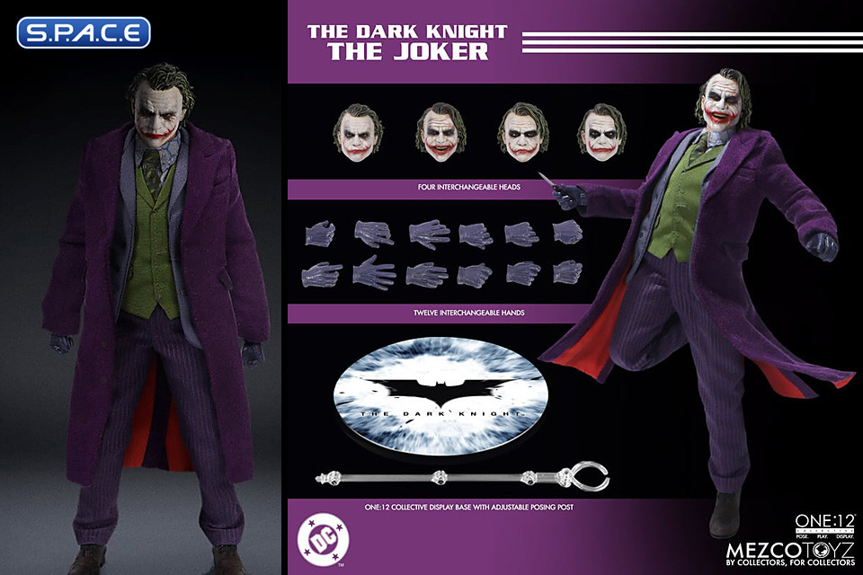 1/12 Scale The Joker One:12 Collective (Batman - The Dark Knight)