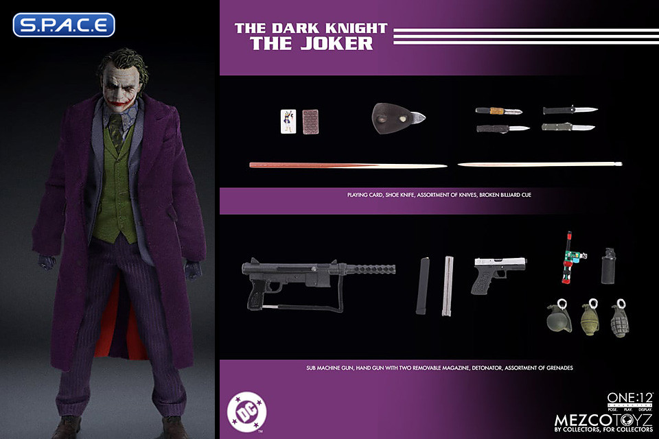 1/12 Scale The Joker One:12 Collective (Batman - The Dark Knight)