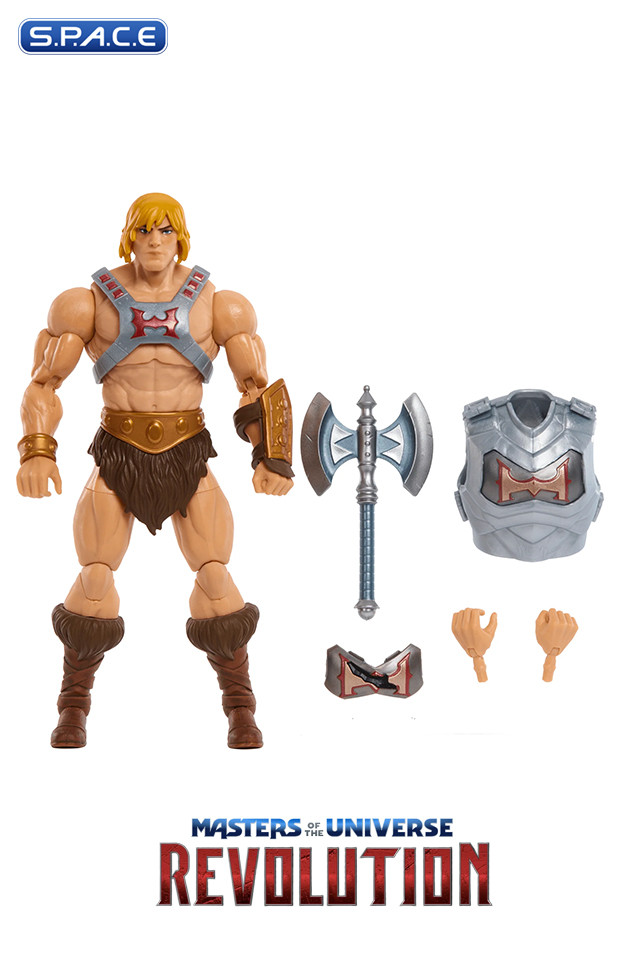 Battle Armor He-Man from MOTU Revolution (Masterverse)