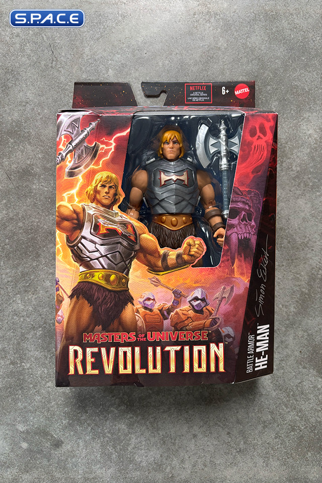 Battle Armor He-Man from MOTU Revolution Signature Edition (Masterverse)