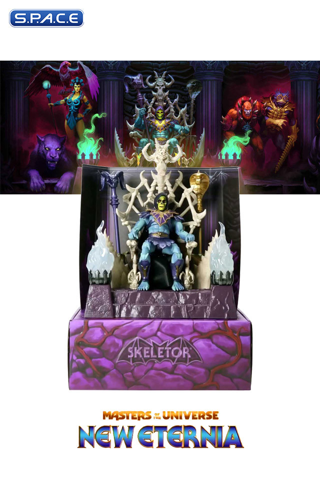 Skeletor & Throne from New Eternia Signature Edition (Masterverse)