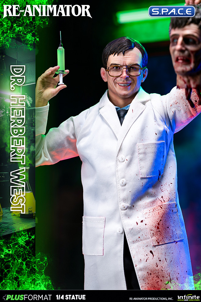 Dr. Herbert West Plus Format Statue (Re-Animator)