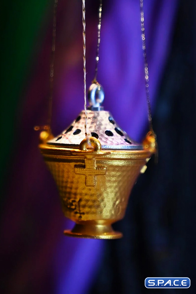 Papa V Perpetua Rock Iconz Statue - Purple Robes Version (Ghost)