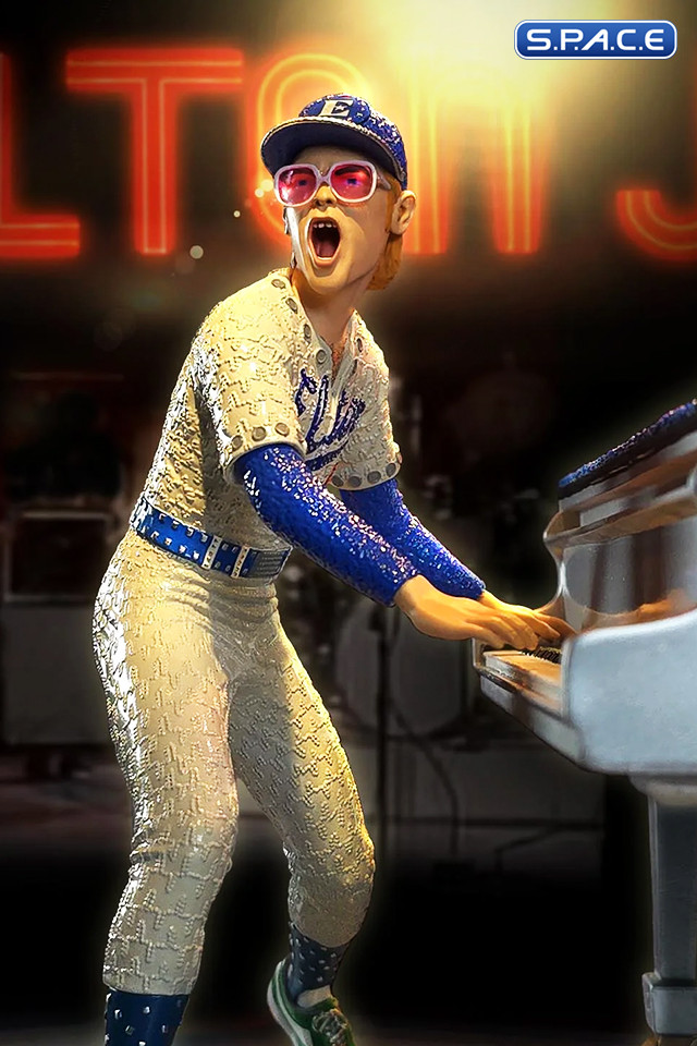 Elton John Rock Iconz Statue (Elton John)