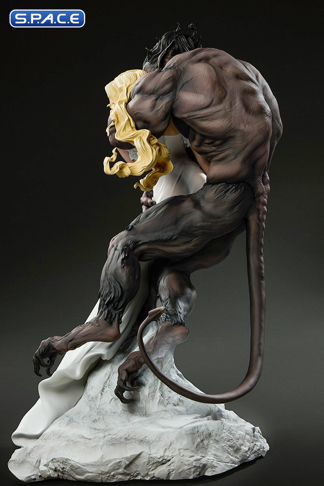 Beauty and the Beast Statue