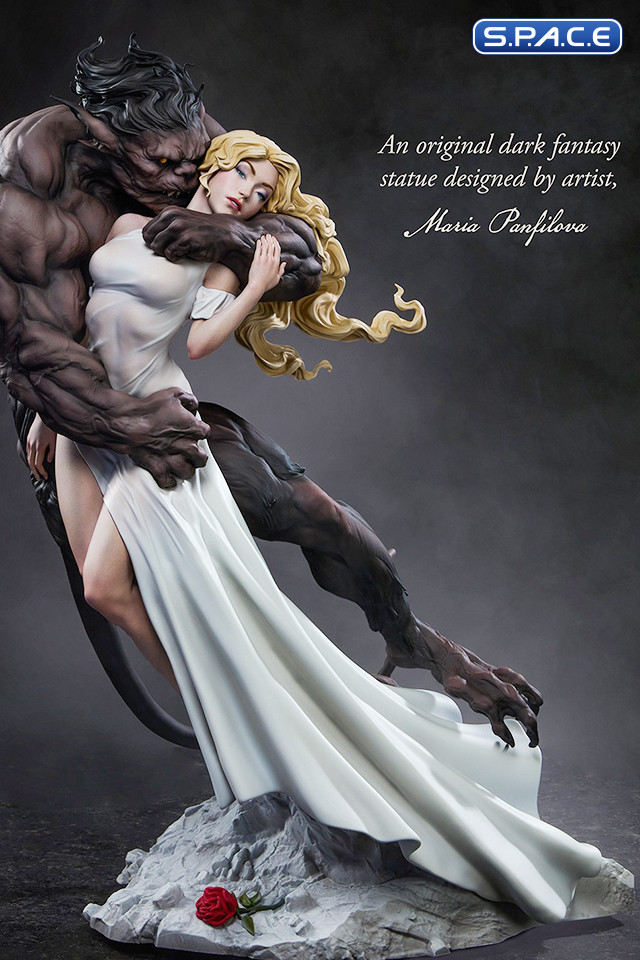 Beauty and the Beast Statue