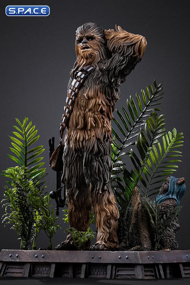 1/10 Scale Chewbacca & Tokkat Art Scale Statue (Star Wars)