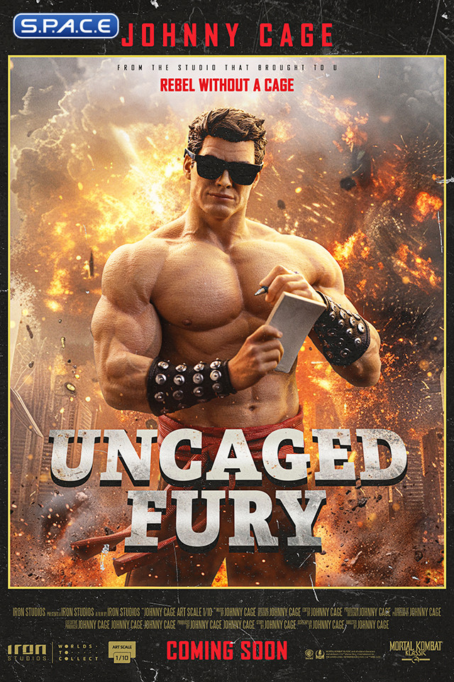 1/10 Scale Johnny Cage Art Scale Statue (Mortal Kombat)