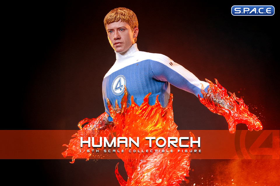 1/6 Scale Human Torch Movie Masterpiece MMS829 (The Fantastic Four: First Steps)