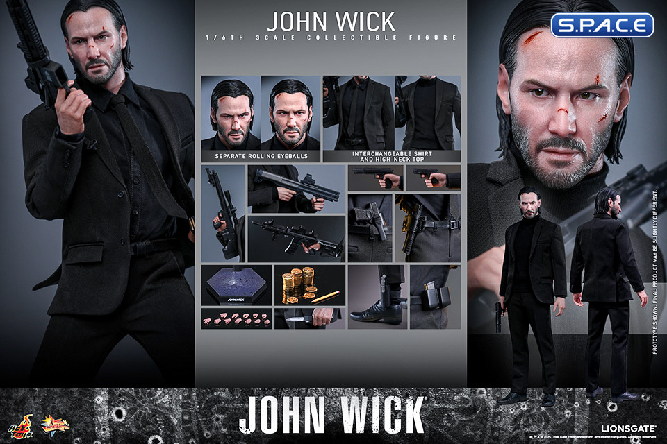 1/6 Scale John Wick Movie Masterpiece MMS832 (John Wick)