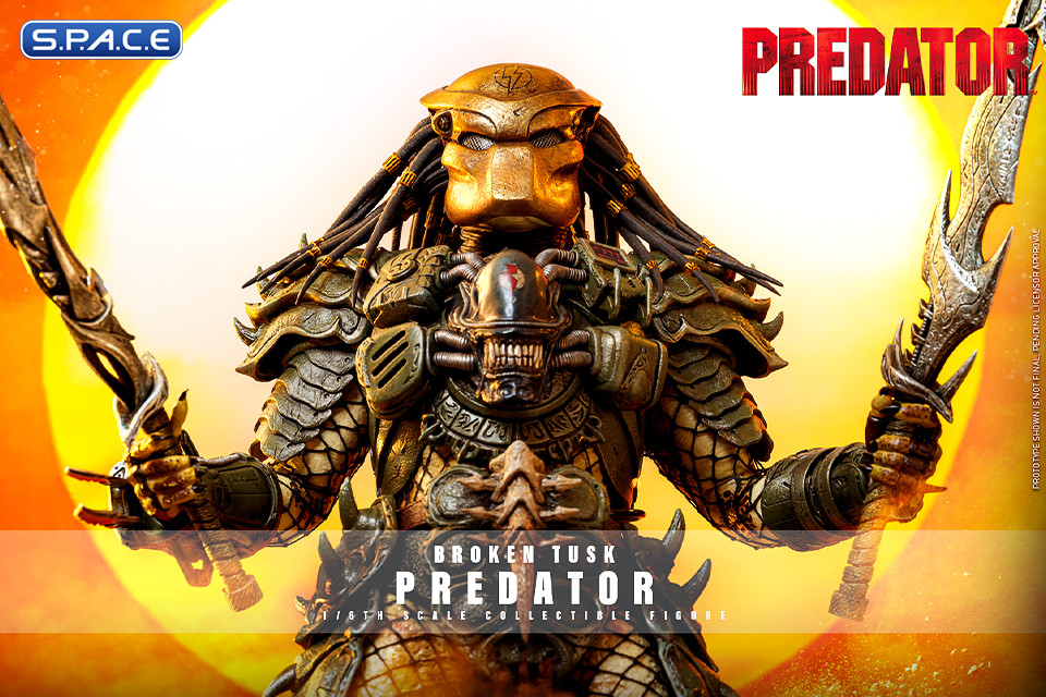 1/6 Scale Broken Tusk Predator Comic Masterpiece CMS029 (Aliens vs. Predator)
