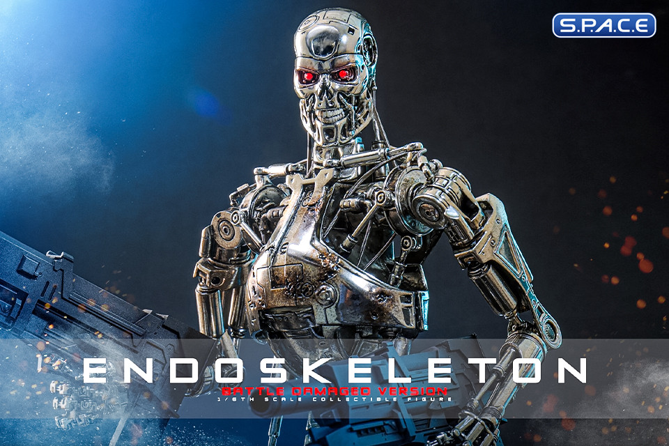 1/6 Scale Endoskeleton Battle Damaged Version Movie Masterpiece MMS840D77 (Terminator 2: Judgment Day)